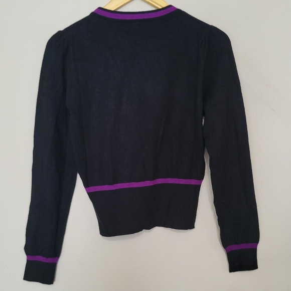 NWT Tim Burtons Corpse Bride x Unique Vintage Sweater Size Xs/S - Picture 3 of 9